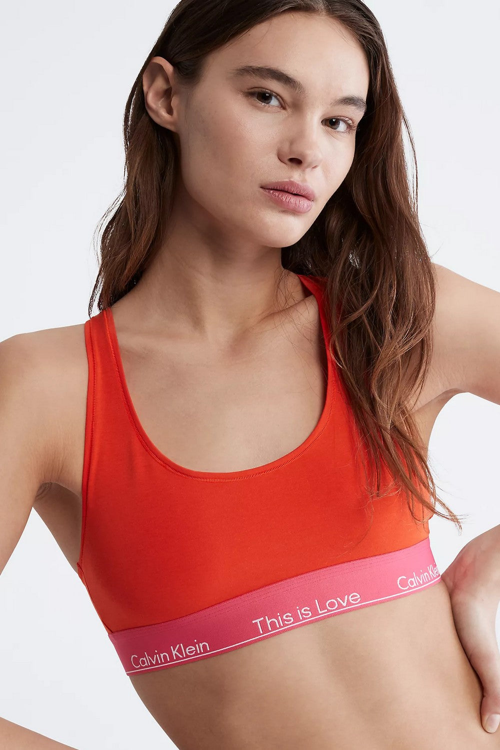 Бра-топ с брендированной резинкой 85213428 orange