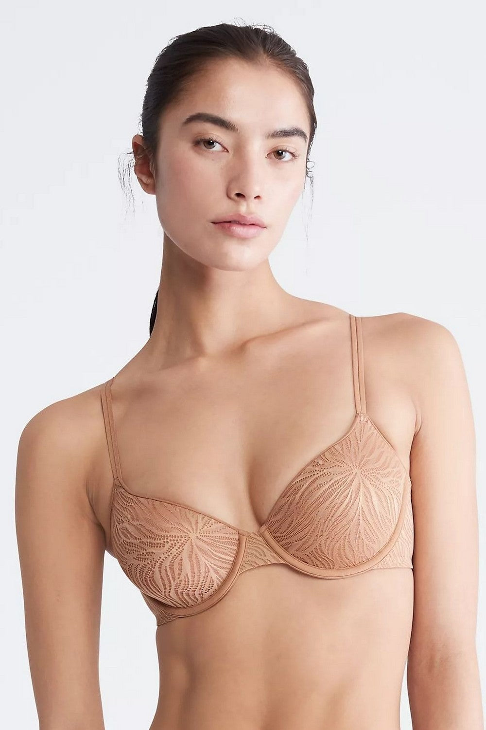 Ажурный бюстгальтер на косточках 861569400 brown