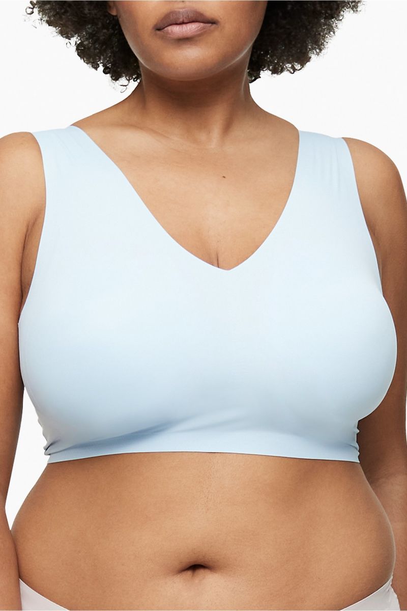 Бесшовный бра-топ 862809383 blue