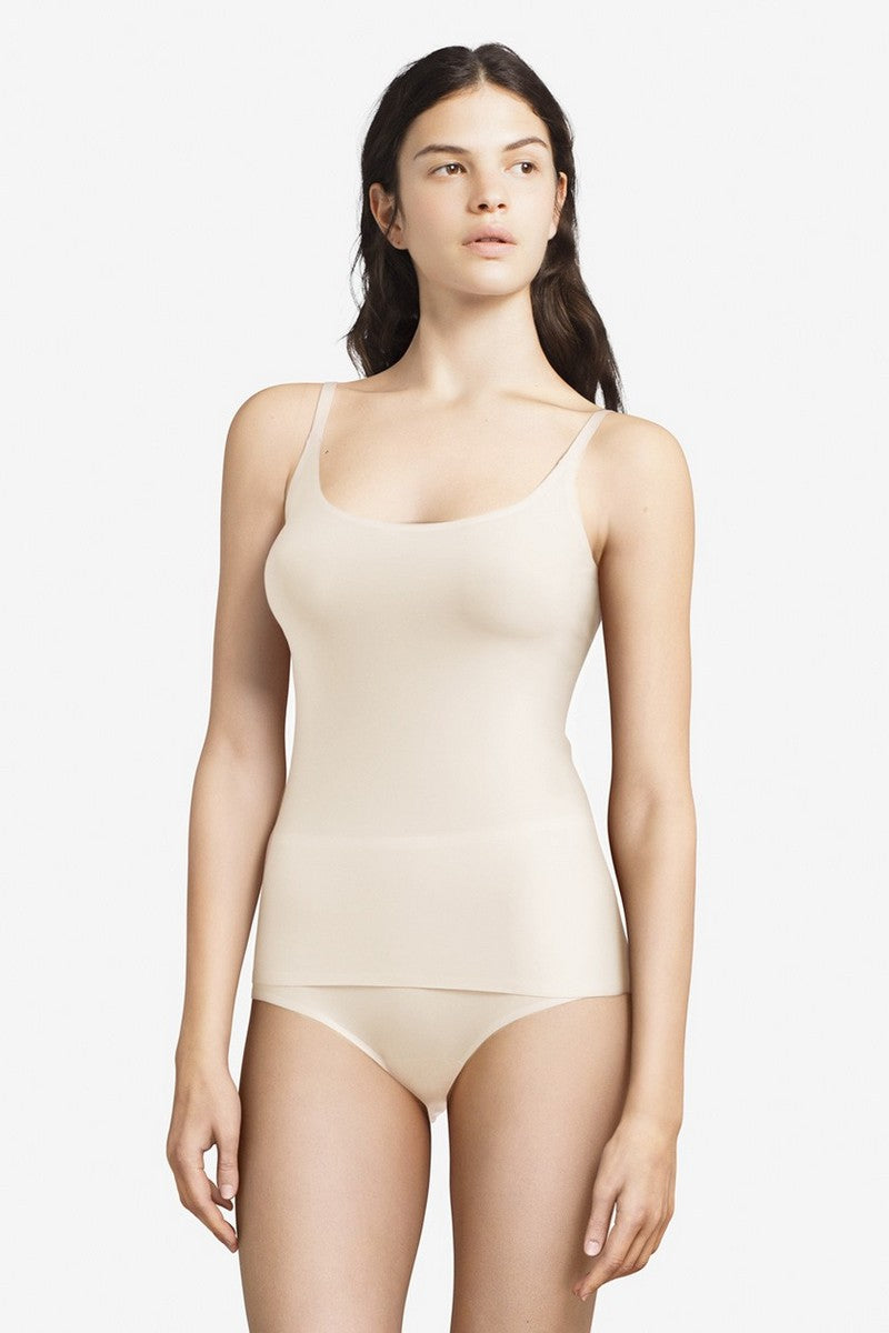 Бесшовная майка 1062 Soft stretch ivoire