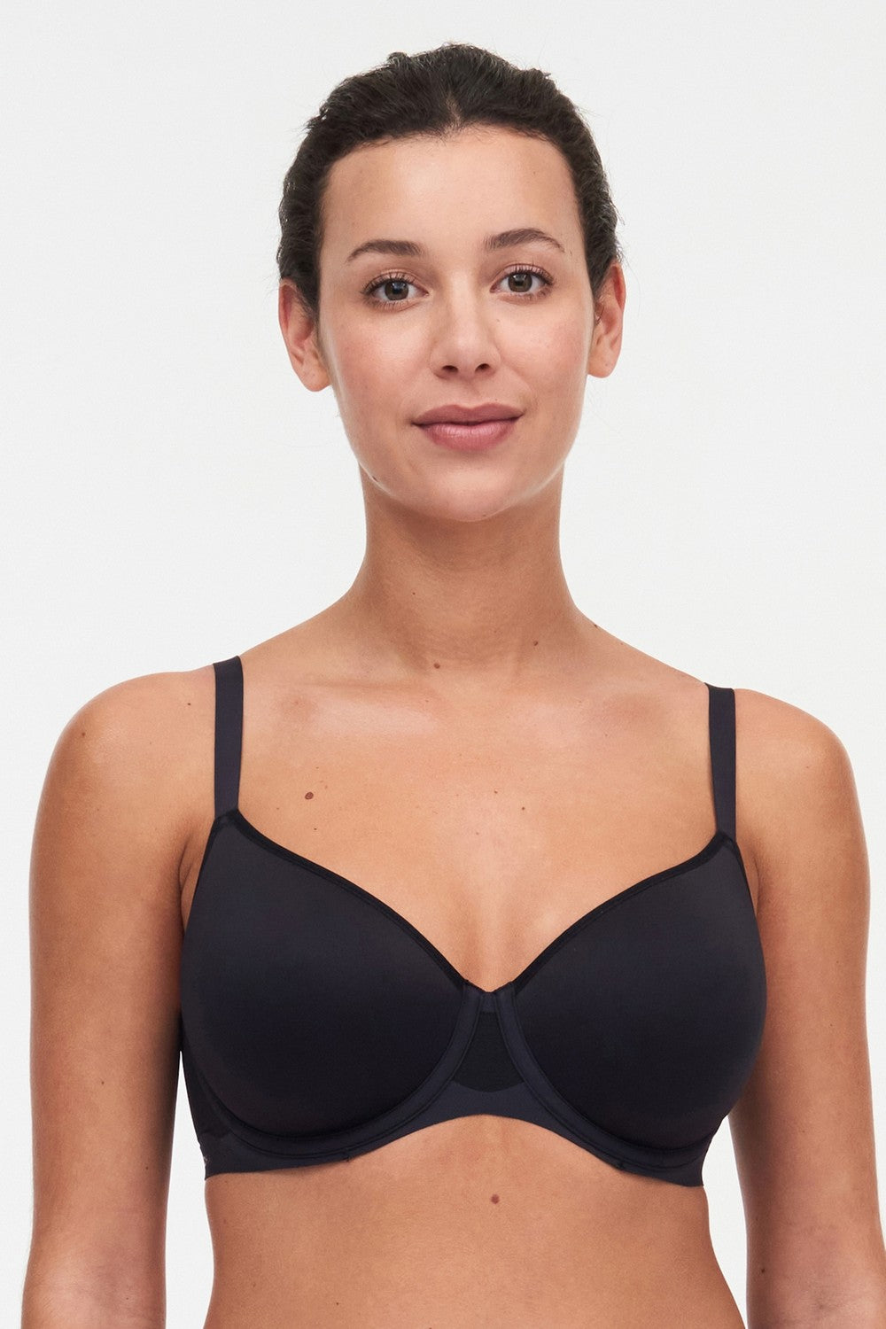 Бюстгальтер с плотными чашками 10M7 Pure light black