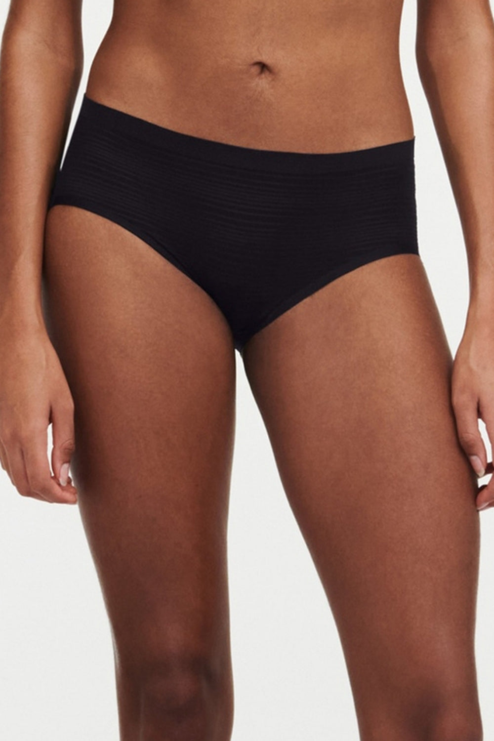 Бесшовные трусики слип 20D4 Soft Stretch black