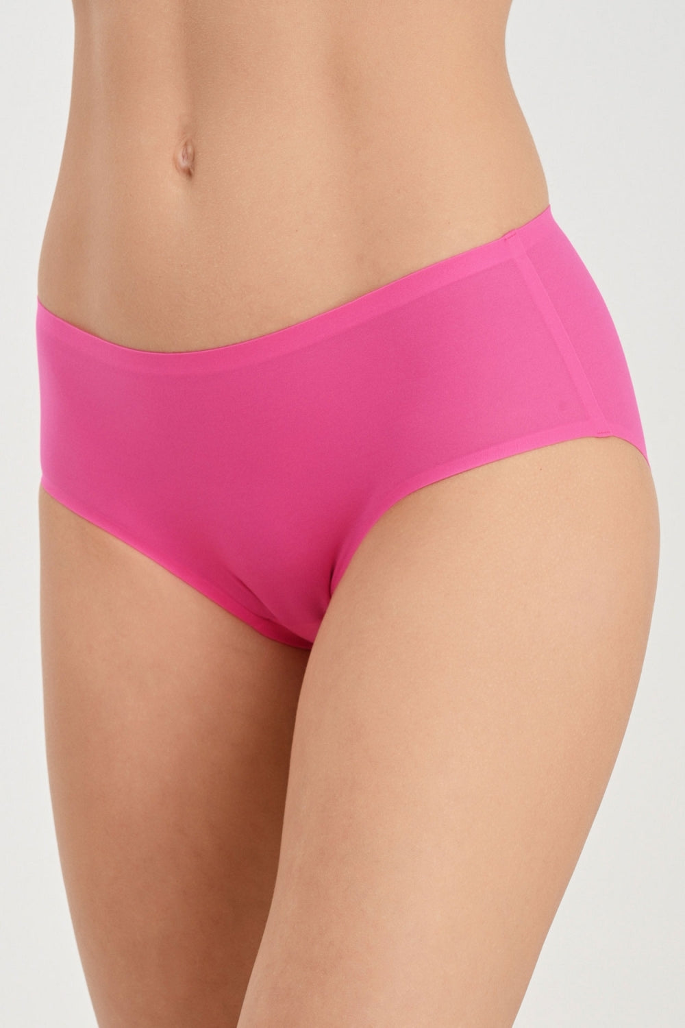 Бесшовные шортики 2644 Soft stretch fuschia purple