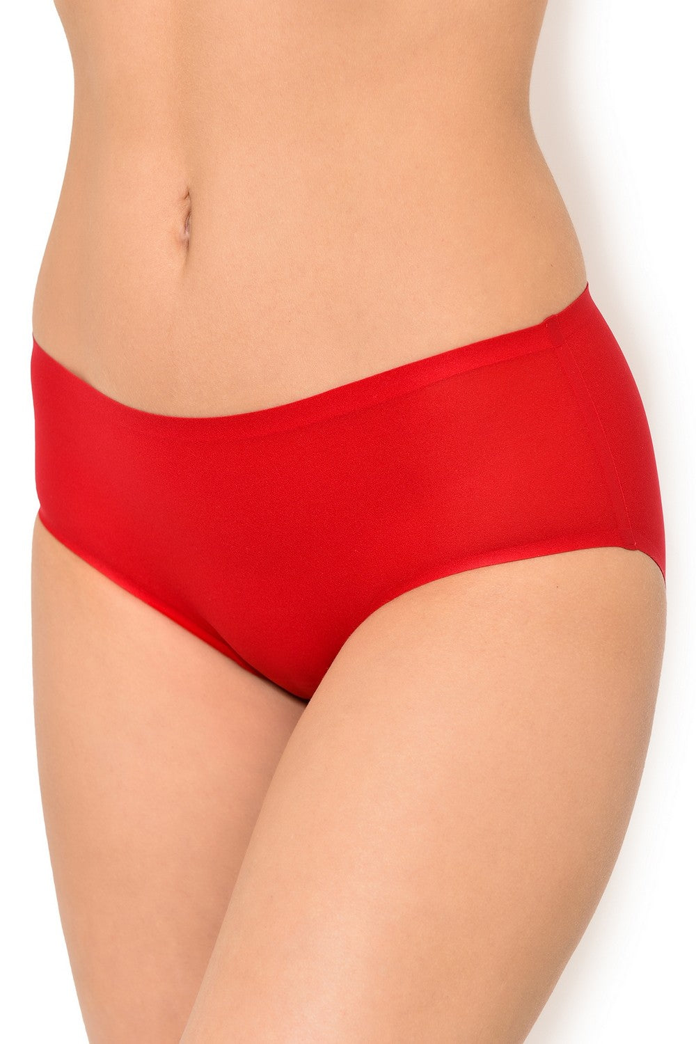 Бесшовные шортики 2644 Soft stretch poppy red