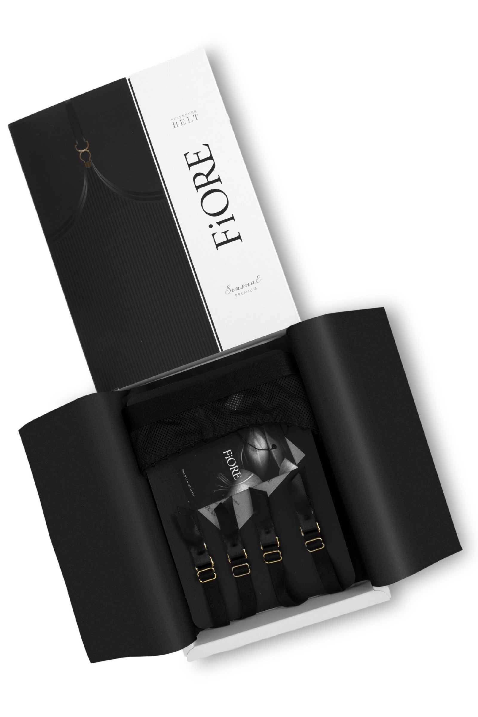 Пояс для чулок из сетки Charlotte O8004