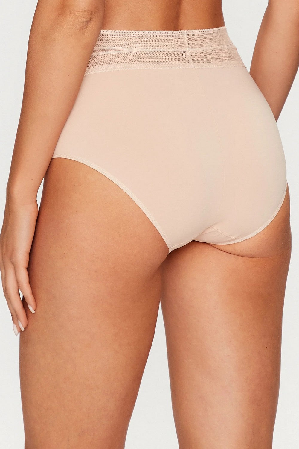 Высокие трусики слип 11M8 beige dore