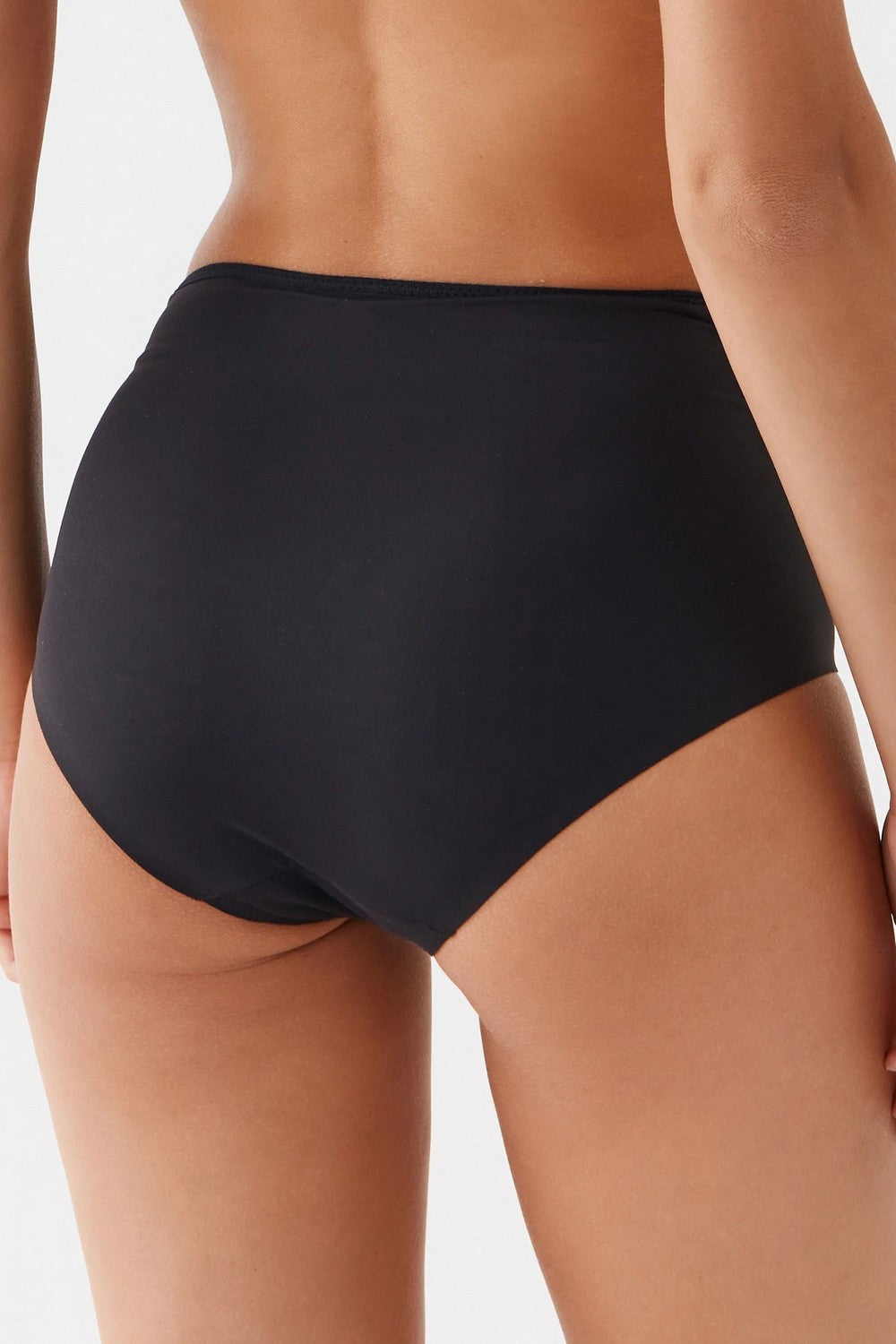 Высокие трусики слип 21S8 black