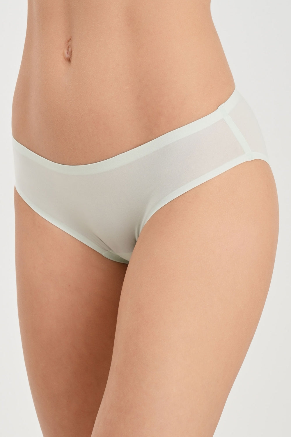 Бесшовные трусики слип 2643 Soft stretch green lily