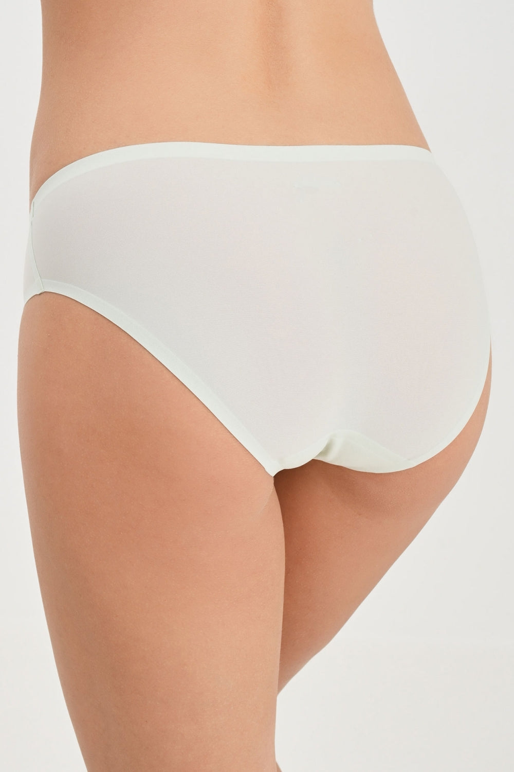 Бесшовные трусики слип 2643 Soft stretch green lily