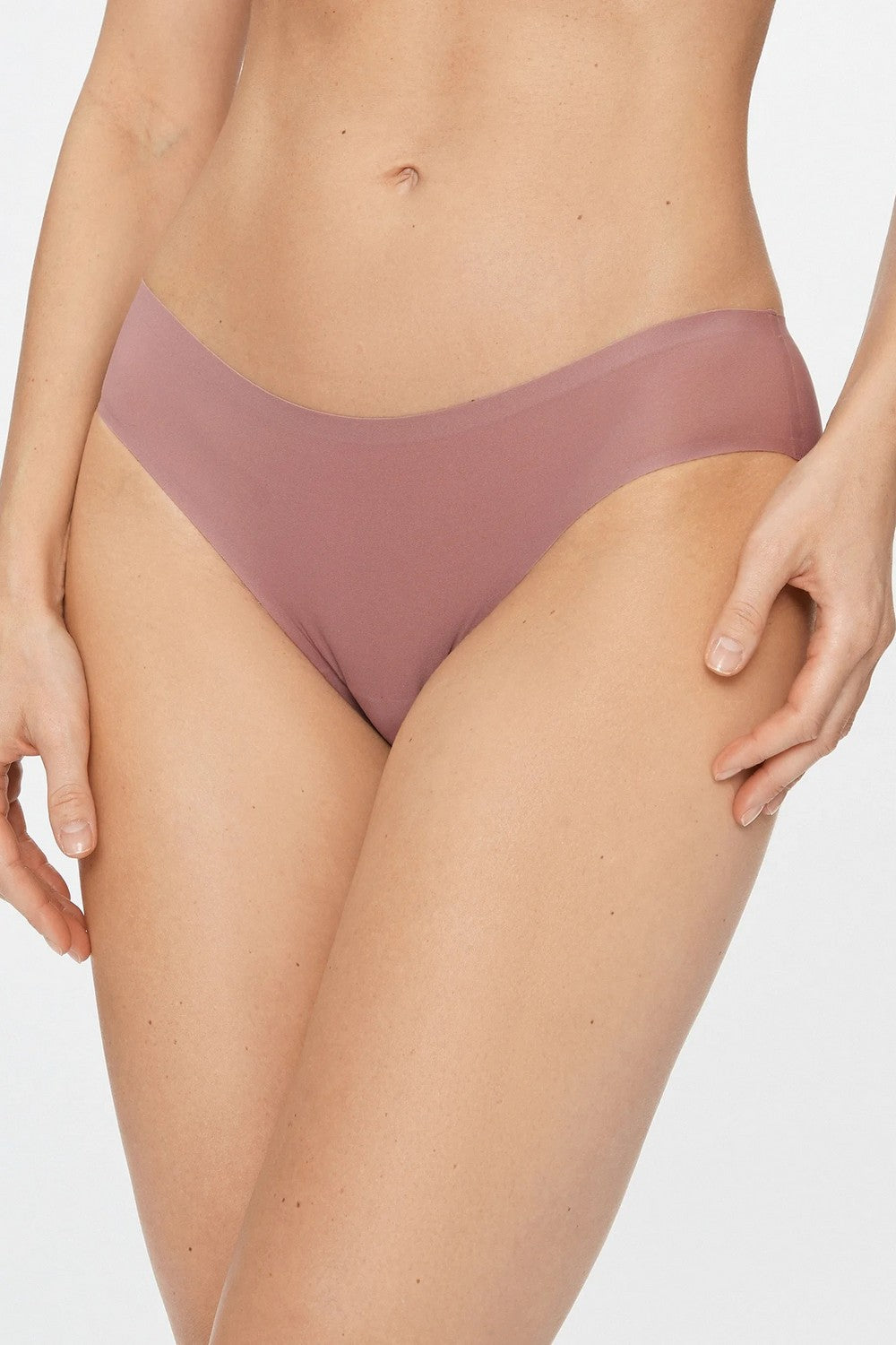 Бесшовные трусики слип 2643 Soft stretch henné