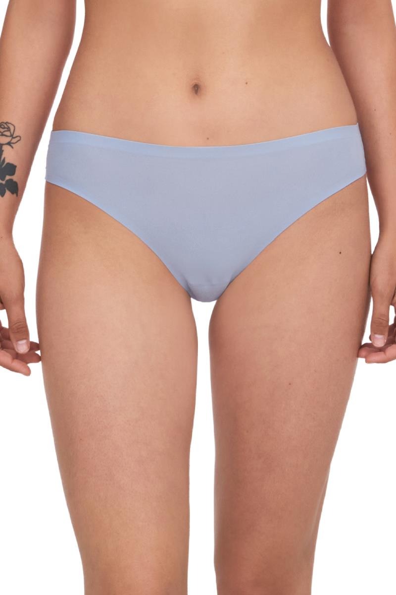 Бесшовные трусики стринг 2649 Soft stretch chambray