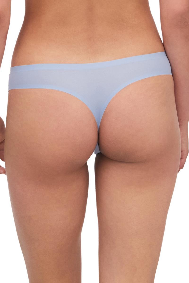 Бесшовные трусики стринг 2649 Soft stretch chambray