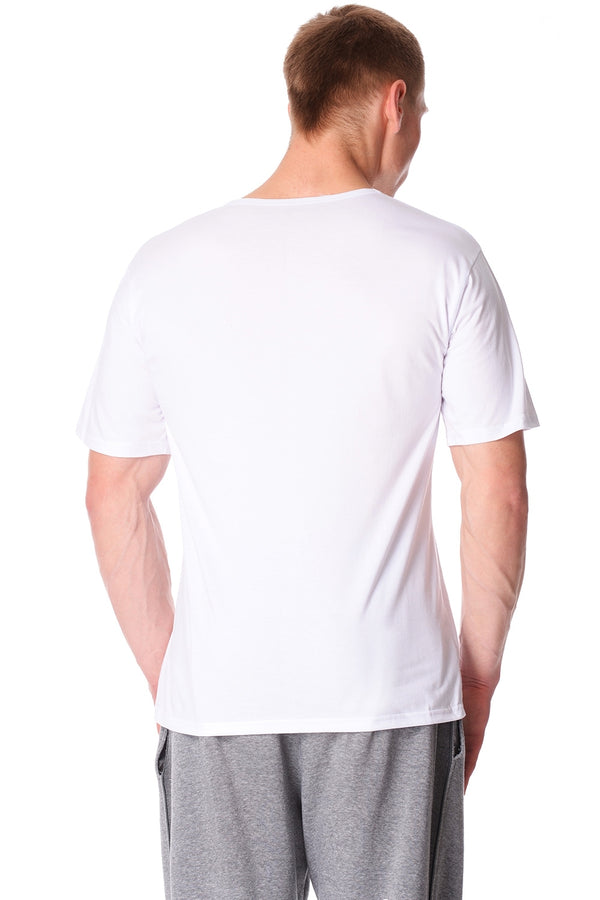 Мужская футболка из хлопка 201 Concord white
