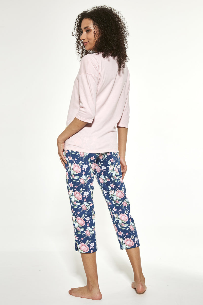 Хлопковая пижама с бриджами 463/288 Flower