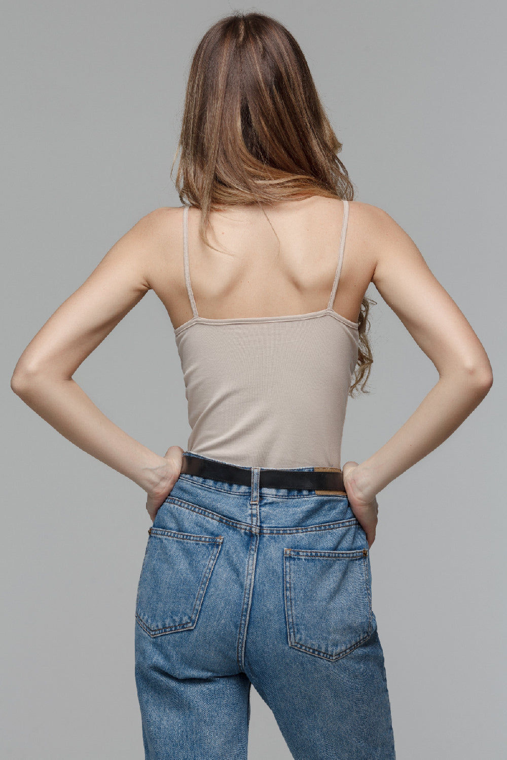 Хлопковое боди на тонких бретелях BB19309/4 Basic 2