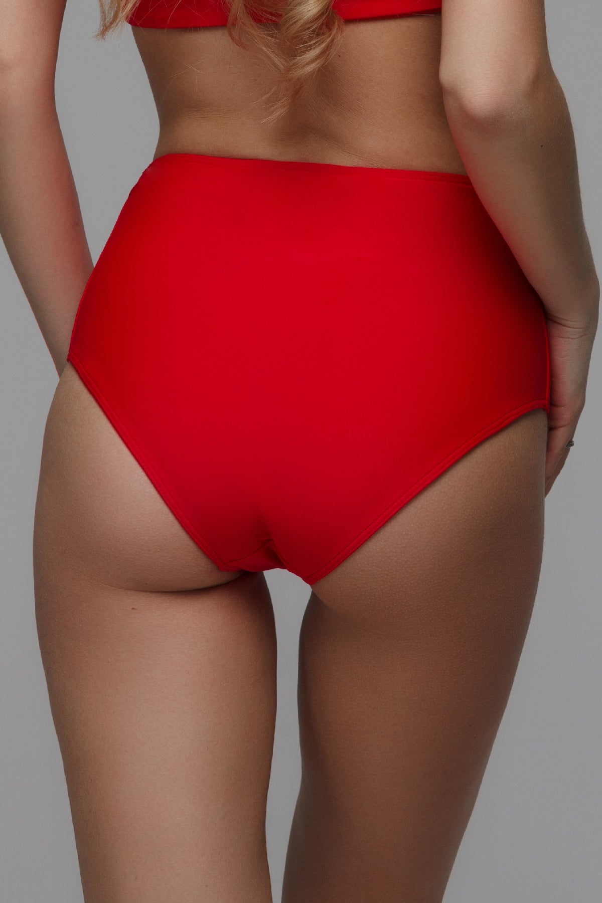 Плавки с высокой талией SS19104/2 Molly red