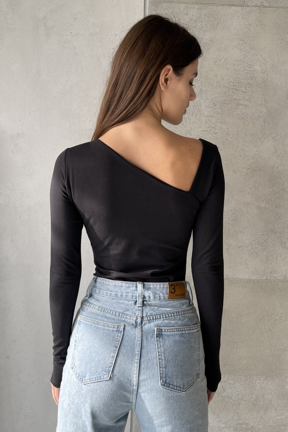 Хлопковое боди AW23626/1 Model A black