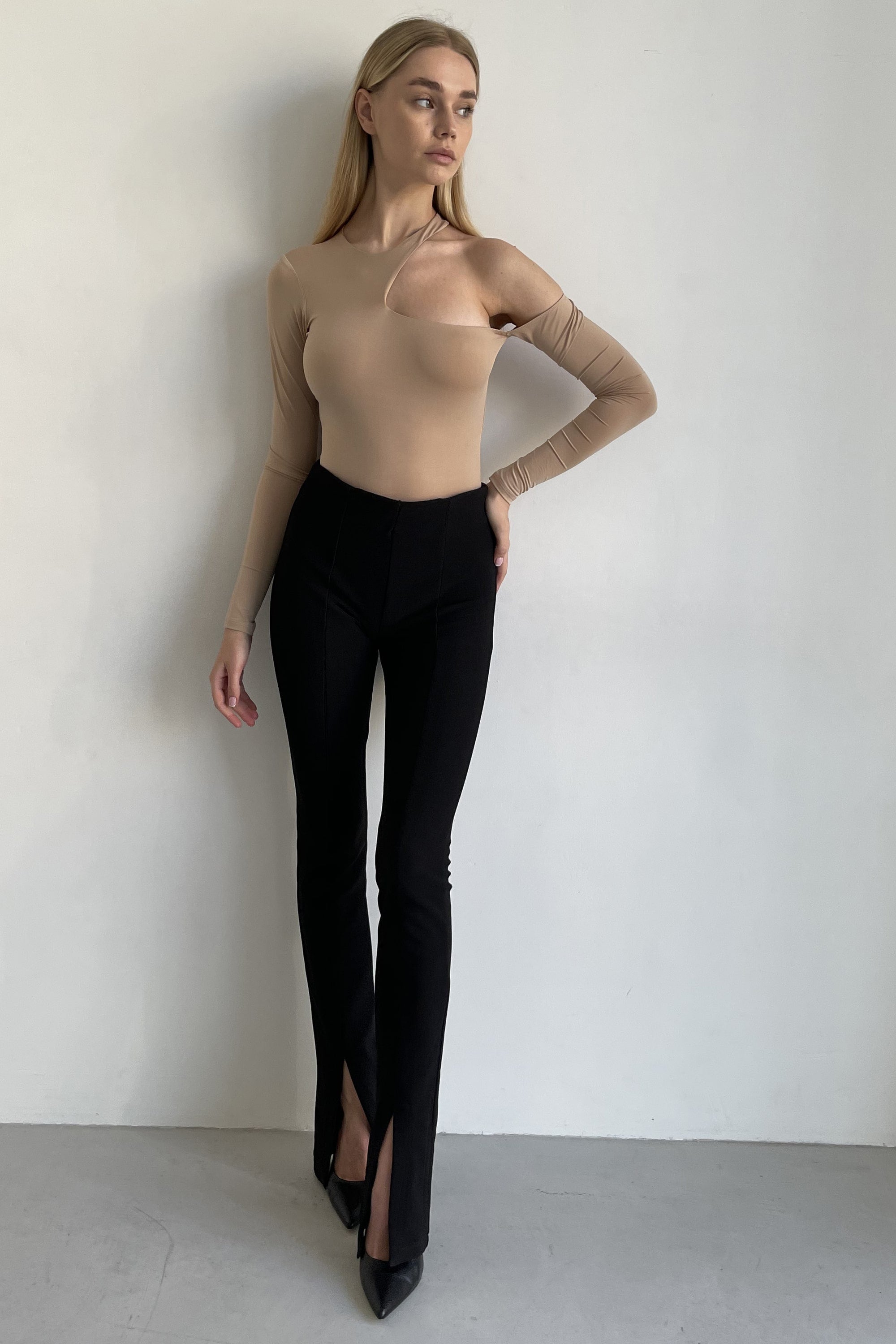 Боди из микронейлона AW22626/1 Model B beige