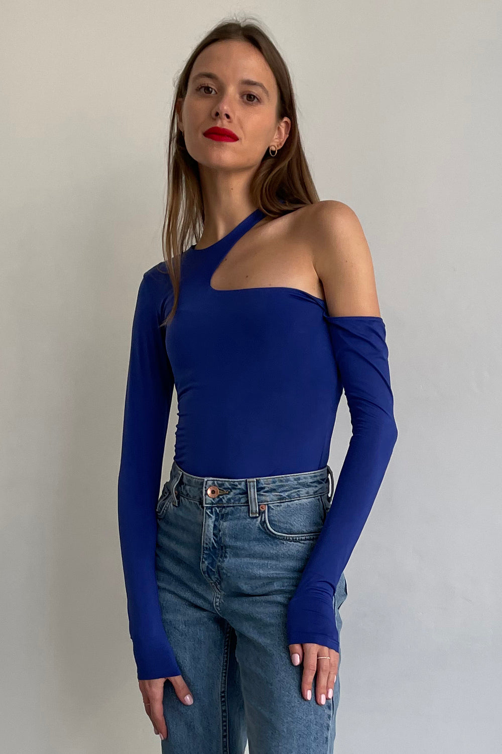 Боди из микронейлона AW22626/11 Model B blue