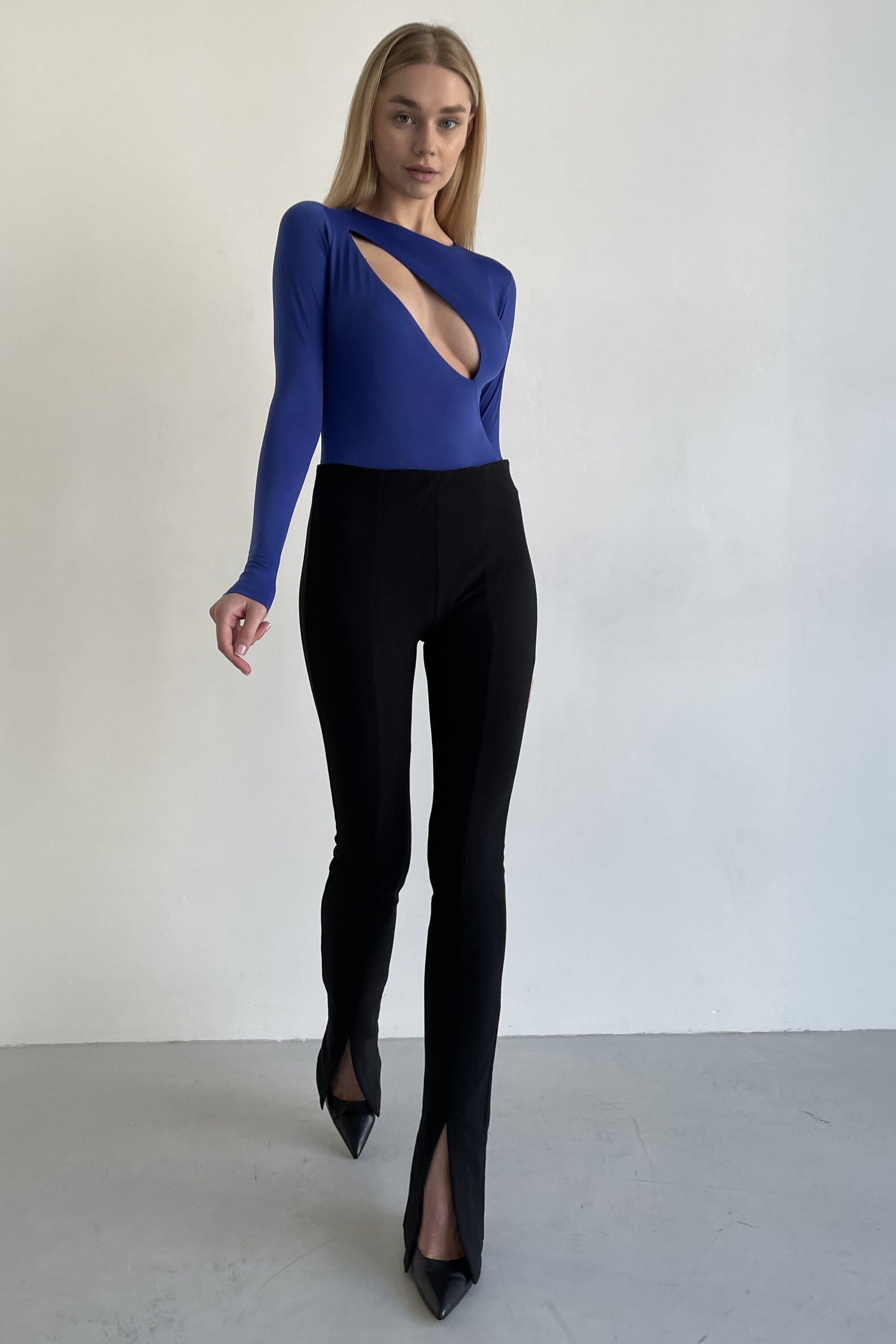 Боди из микронейлона AW22627/11 Model C blue