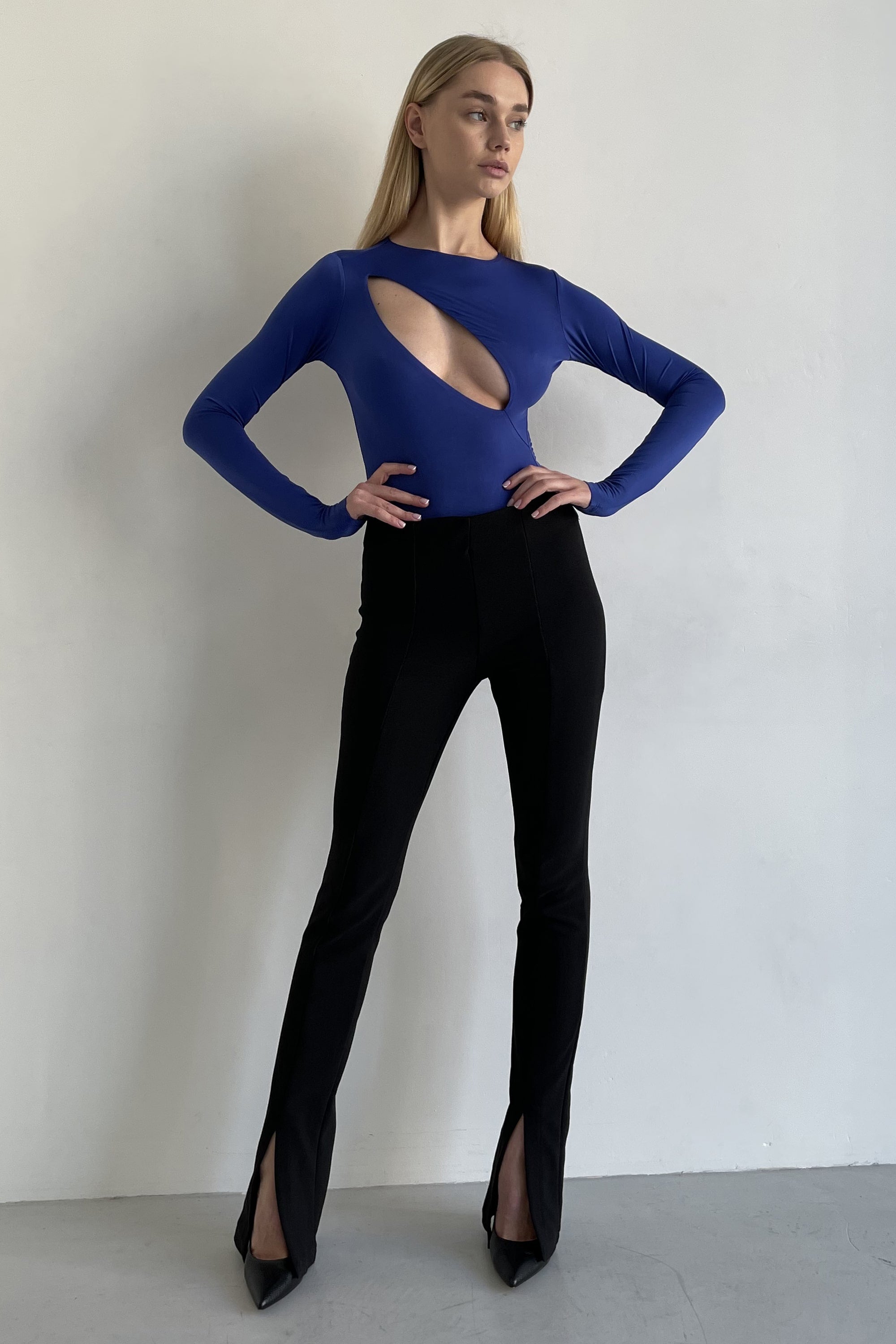 Боди из микронейлона AW22627/11 Model C blue