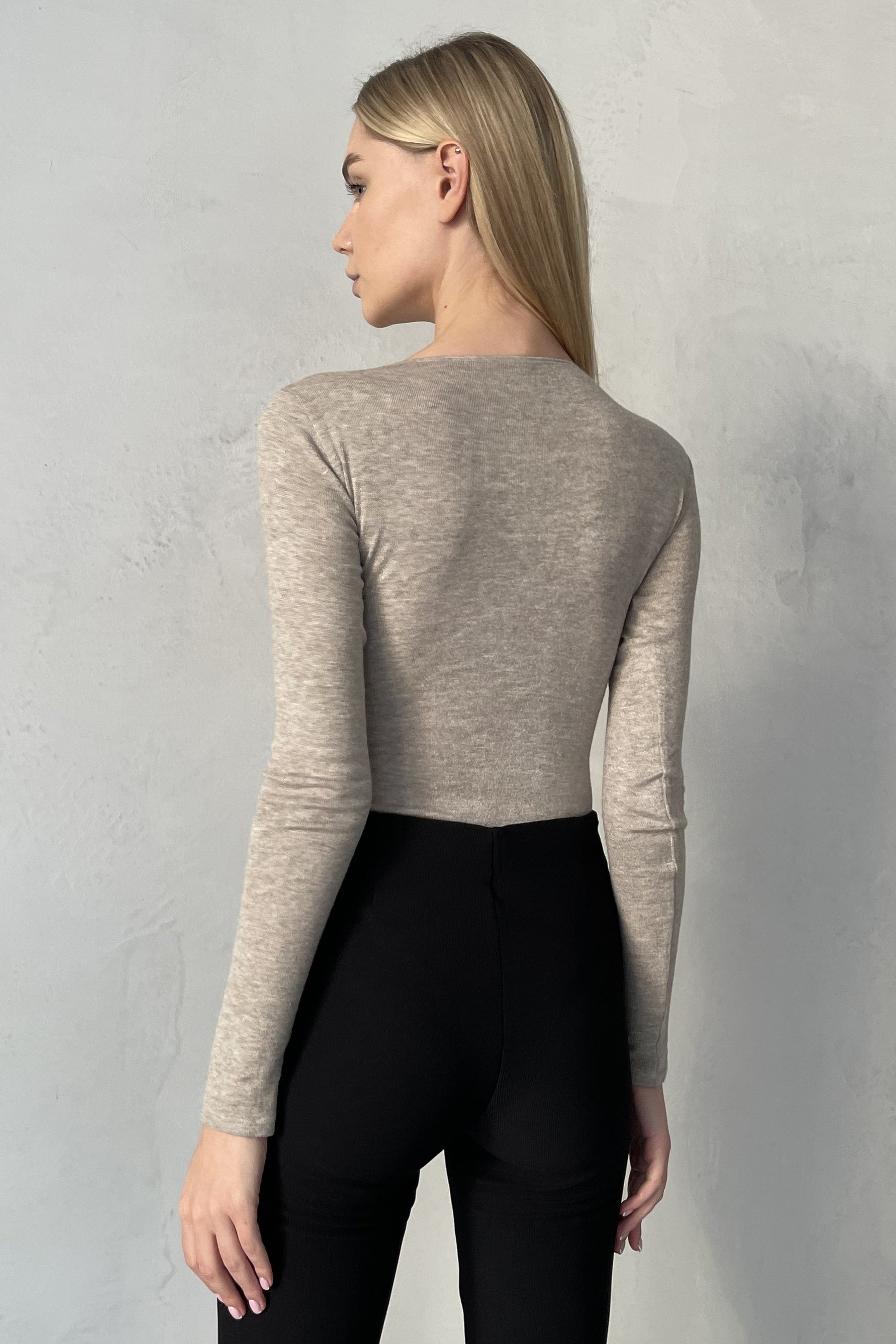 Трикотажное боди AW22630/4 Model C beige