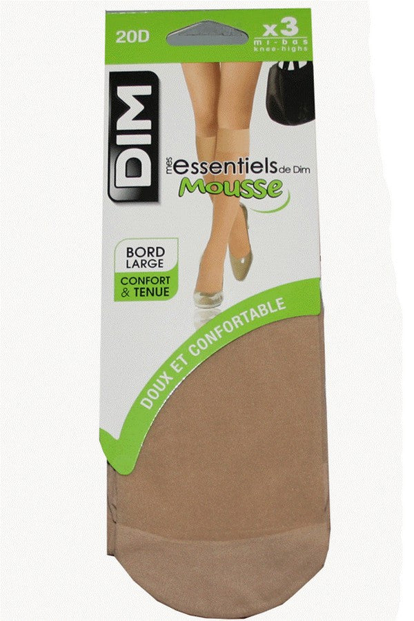 Гольфы с широкой резинкой 2056 Banda Invisible 20d (3 пары)