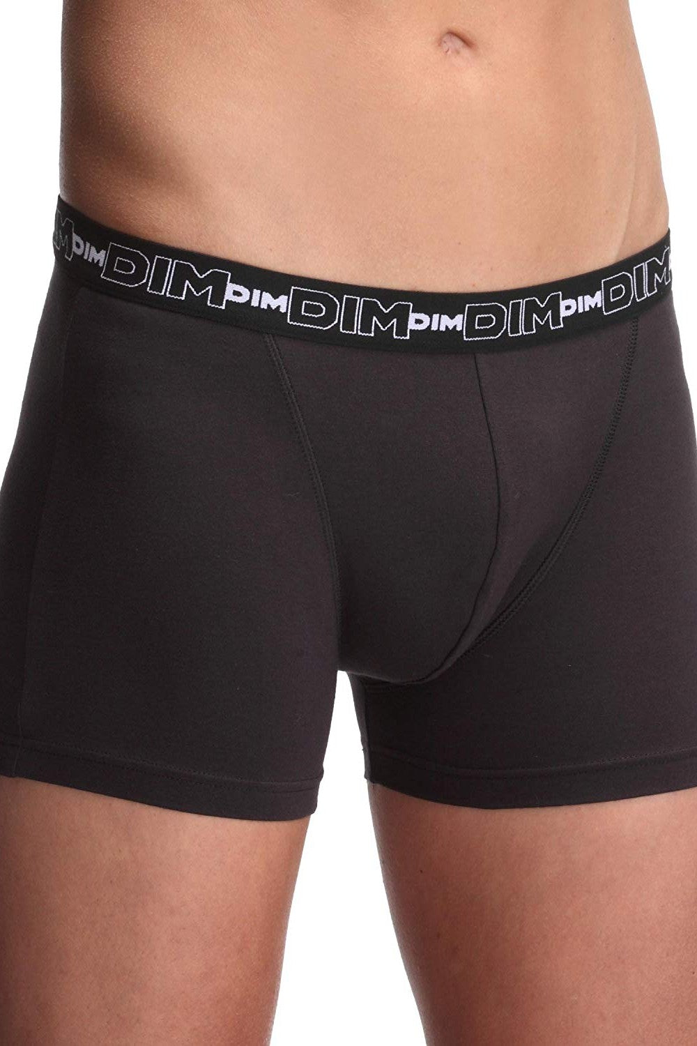 Мужские трусы шорты из хлопка 6596 (3 шт.) noir/blanc/noir