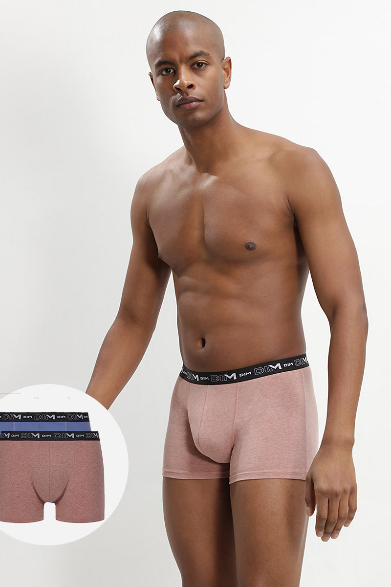 Мужские трусы шорты 6596 MPK (2 шт.) nude/bleu