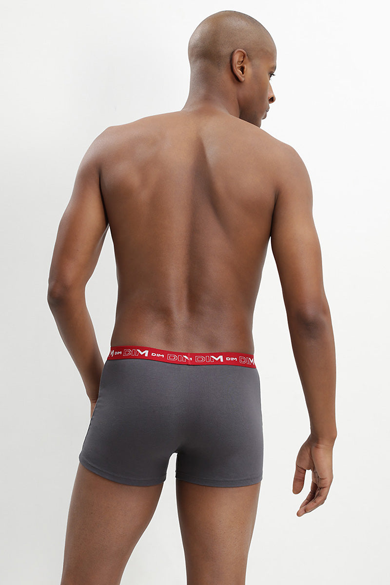 Мужские трусы шорты 6596 MPK (3 шт.) gris pl/rouge/n