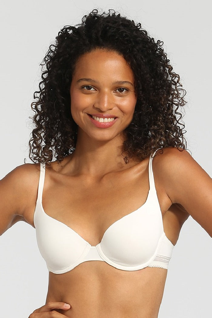 Бесшовный бюстгальтер D03AL Invisi Fit nacre