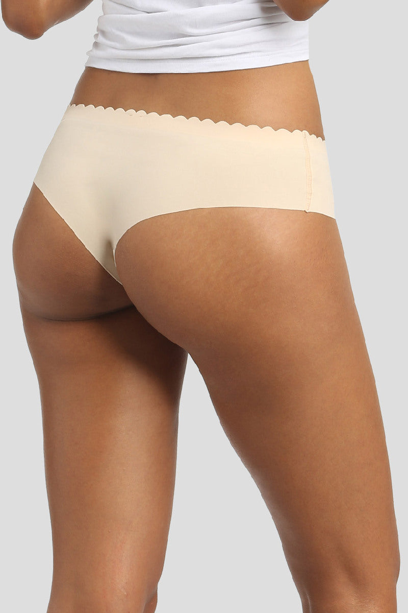 Бесшовные трусики D05DT Body Touch (2 шт.) beige/rose