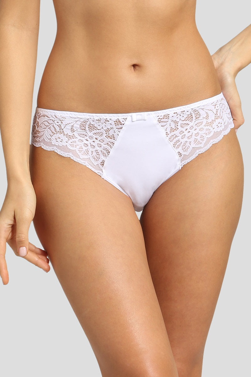 Кружевные трусики слип D09A5 Sublim Lace blanc