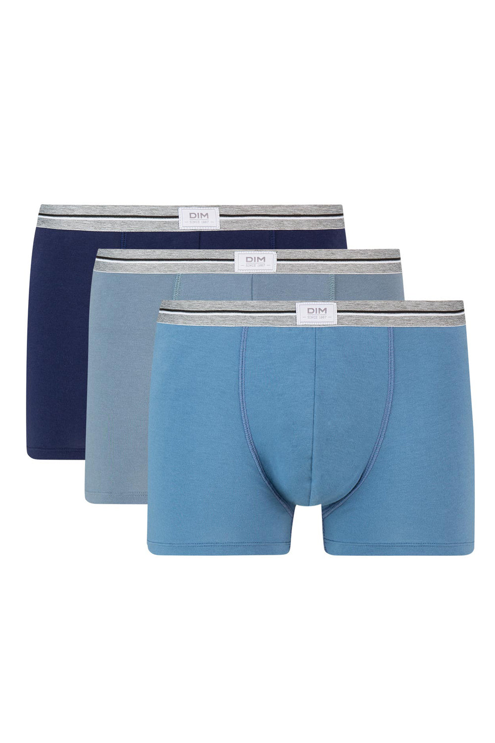 Мужские трусы шорты D09B7 Ultra Resist (3 шт.) bleu/gris/bleu