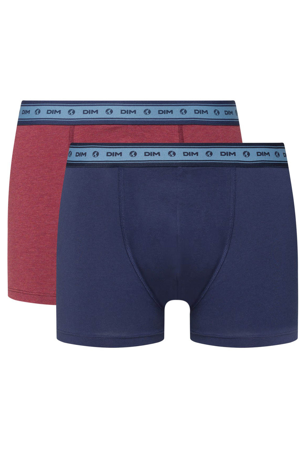 Чоловічі труси шорти D0A6C Green (2 шт.) Rouge/bleu