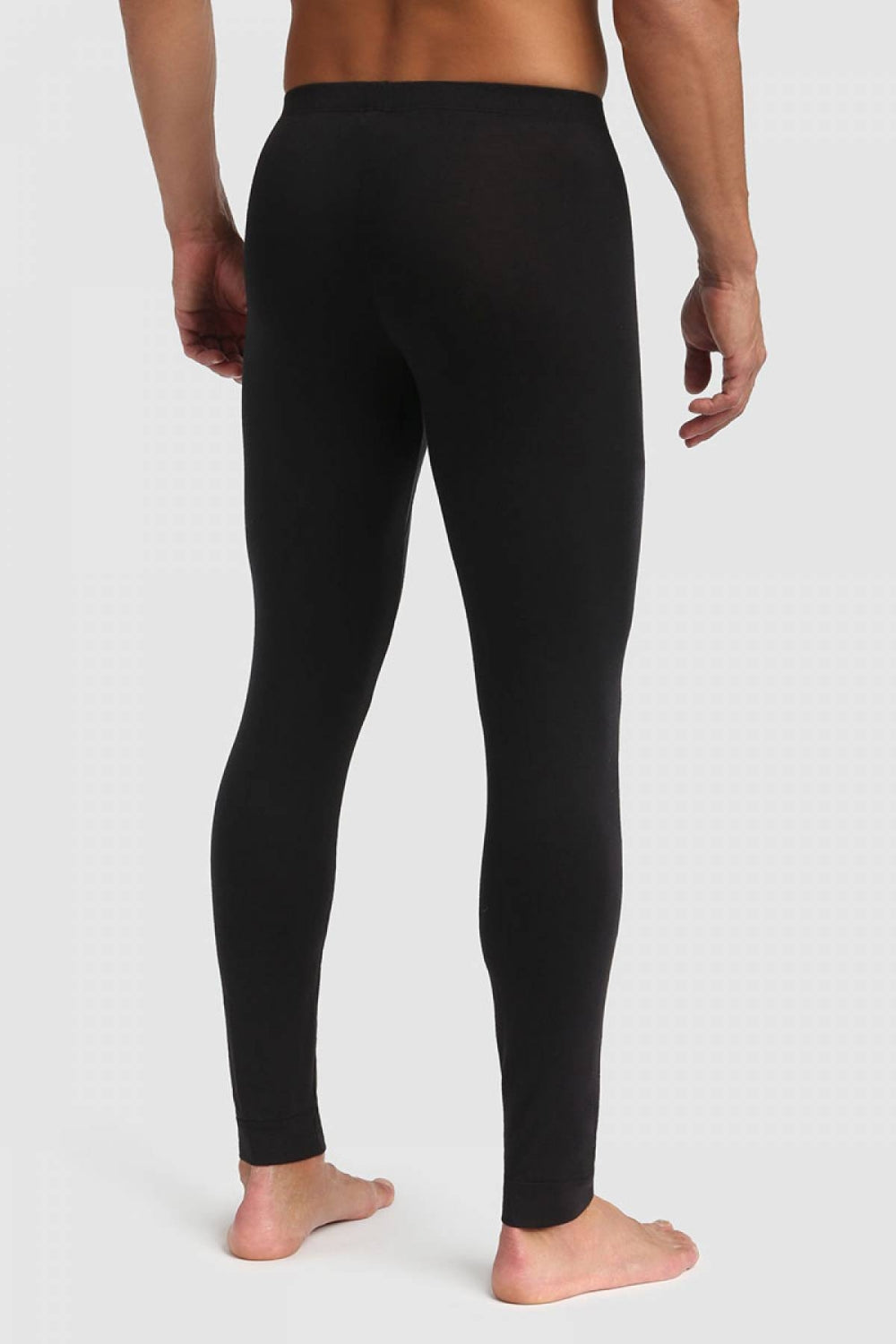 Мужские кальсоны из хлопка D041X Thermal offer black