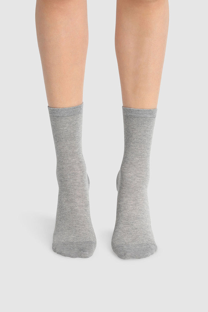 Набор хлопковых носков D07A1 Green (2 шт.)