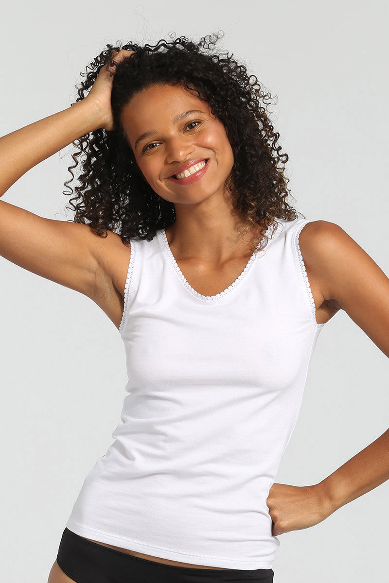 Хлопковая термомайка D0A8B Thermal blanc