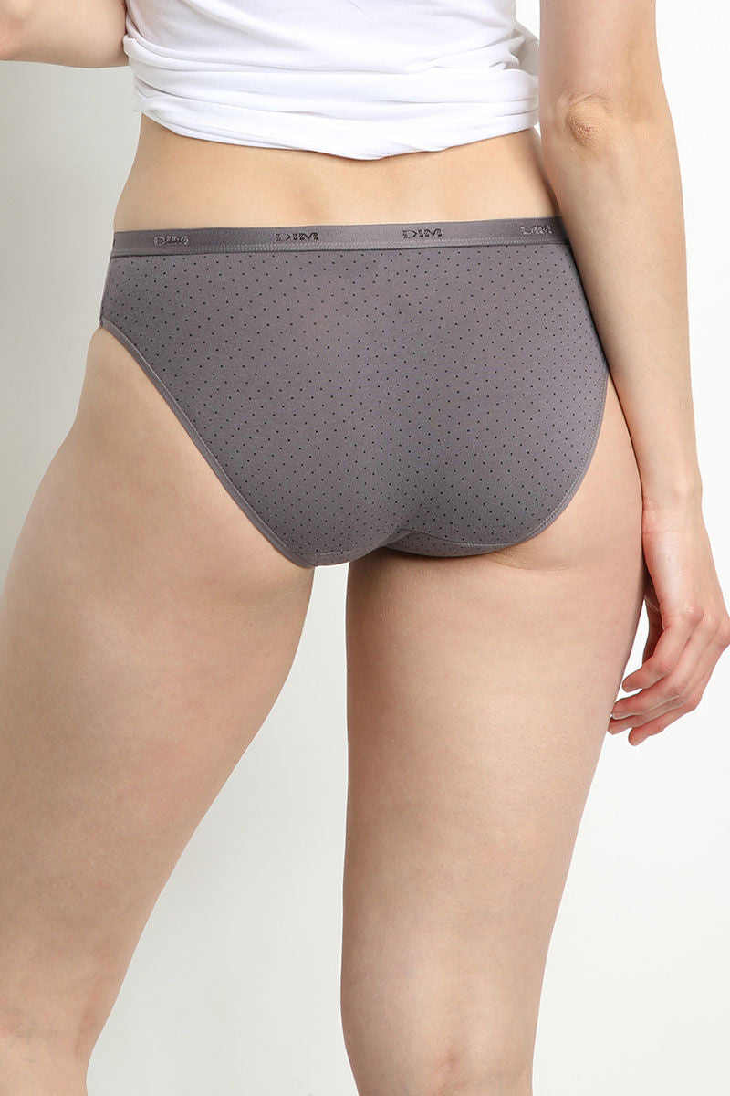 Хлопковые трусики слип 4C17 Les Pockets Coton (3 шт.) noir logo