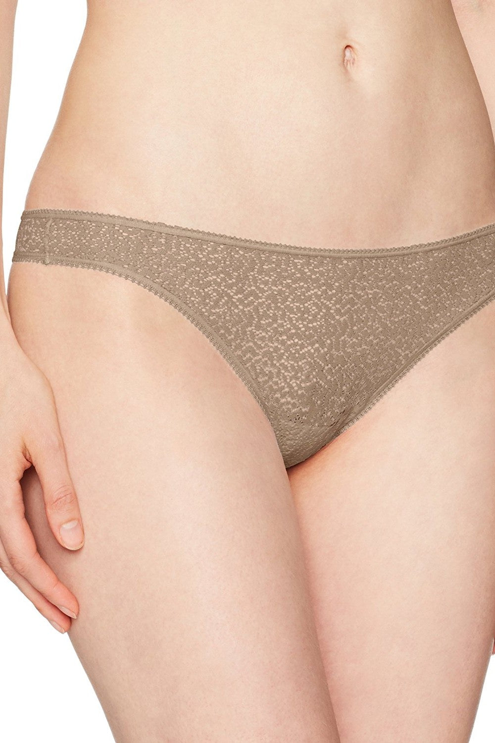 Ажурные трусики стринг DK5013 champagne