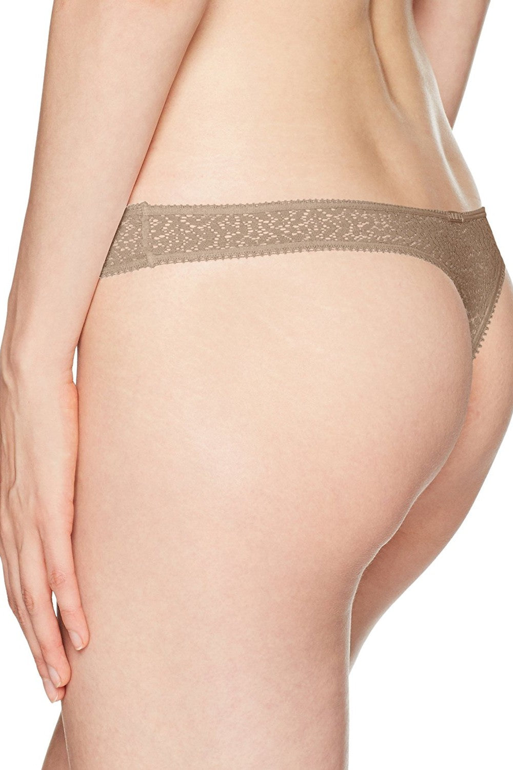 Ажурные трусики стринг DK5013 champagne