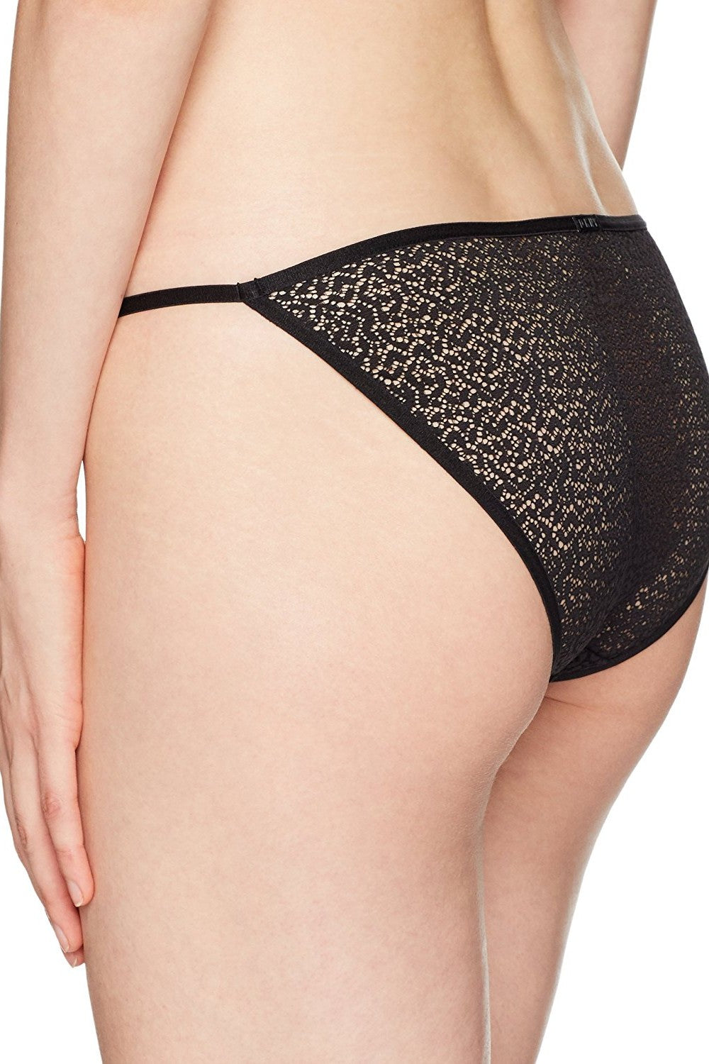 Ажурные трусики бикини DK5015 black