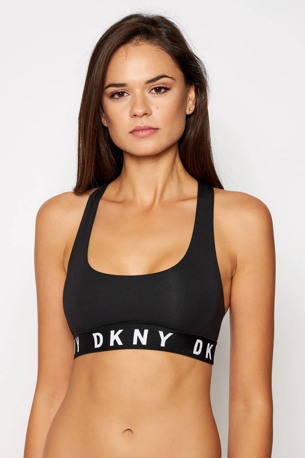 Топ с брендированной резинкой DK4519 black