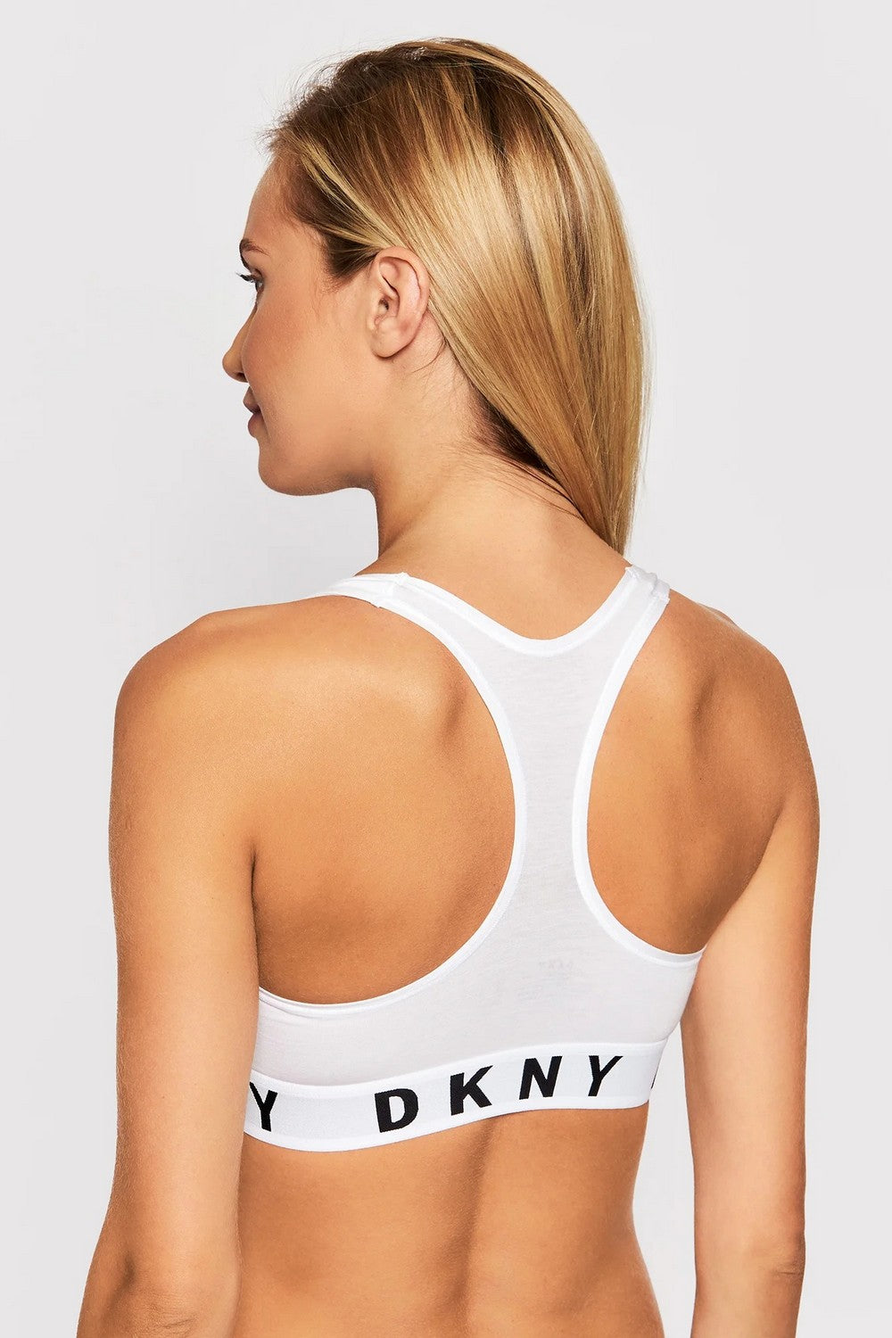 Топ с брендированной резинкой DK4519 white