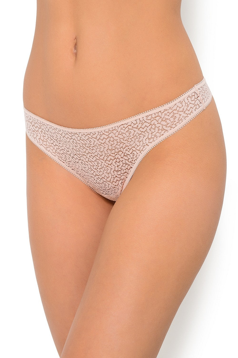 Ажурные трусики стринг DK5013 rose water