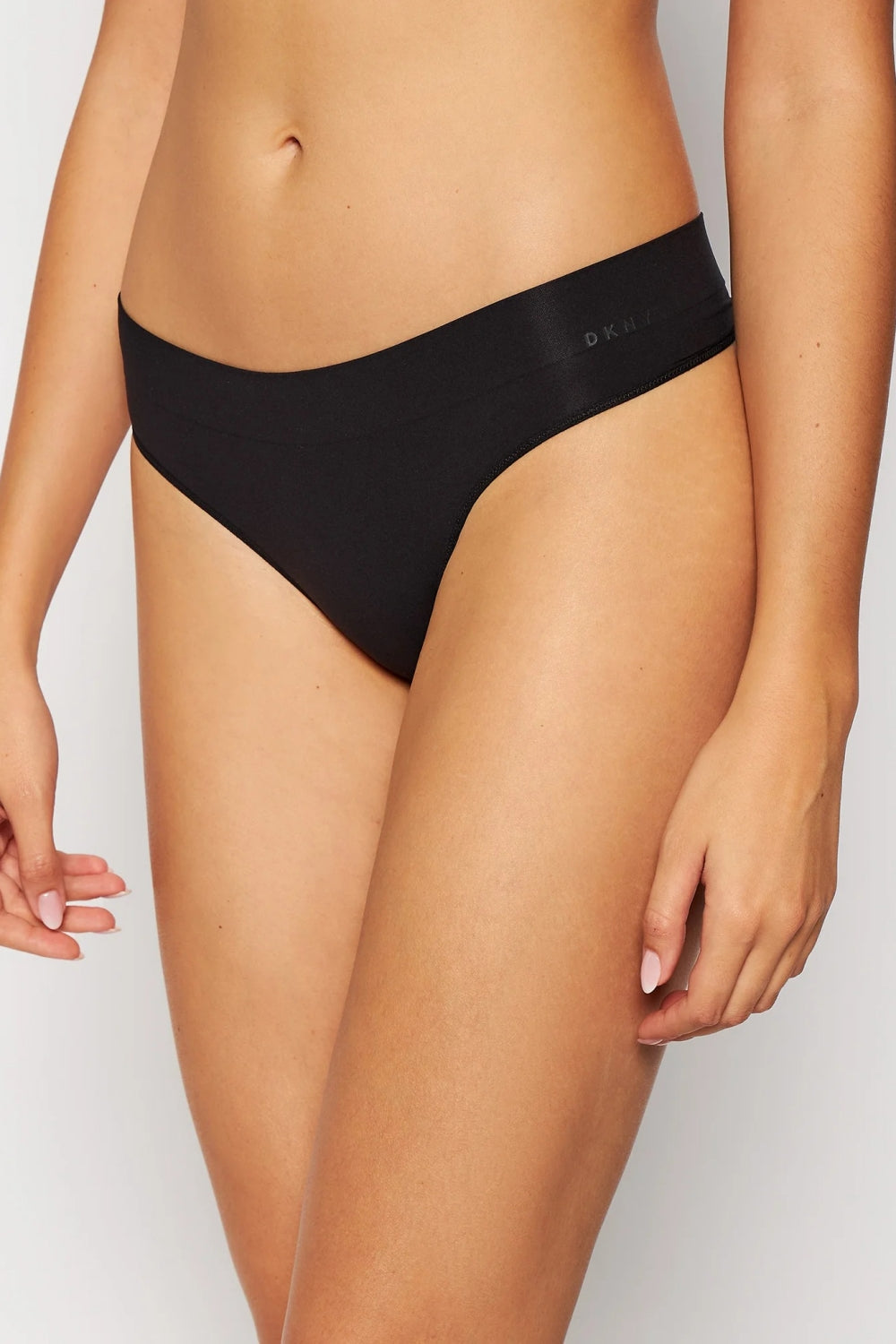 Трусики стринг с широкой резинкой DK5016 black