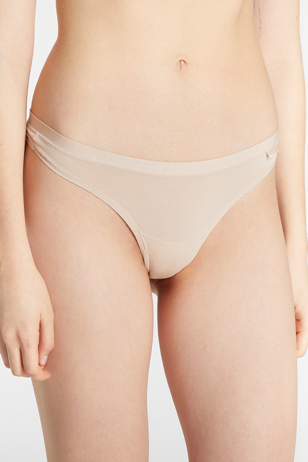 Трусики стринг из модала DK8381 cashmere