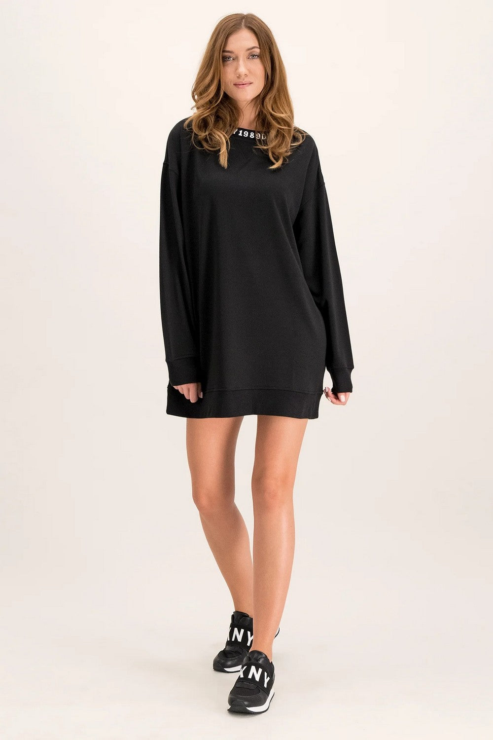 Трикотажное платье с логотипом YI2319416 black