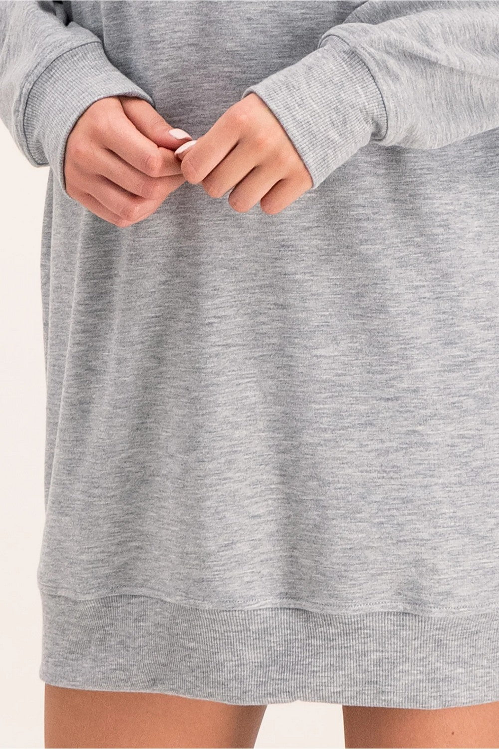 Трикотажное платье с логотипом YI2319416 gray