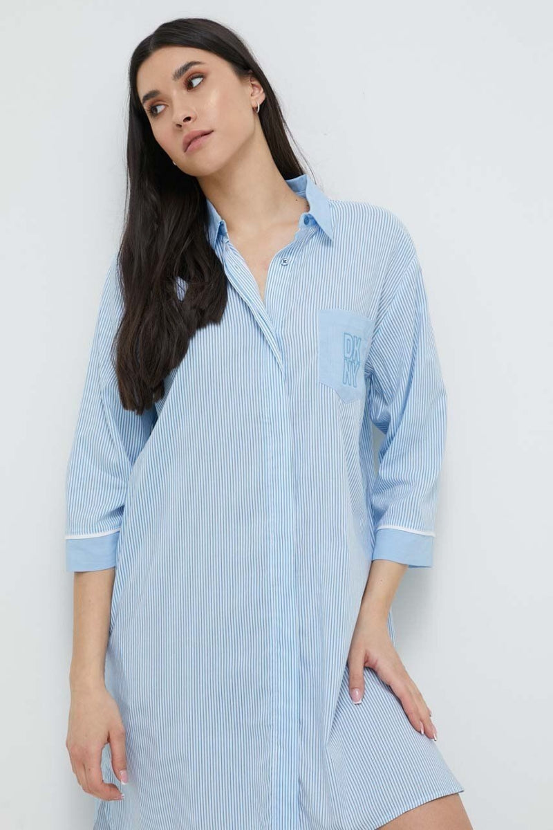 Ночная сорочка в полоску YI2322655 blue